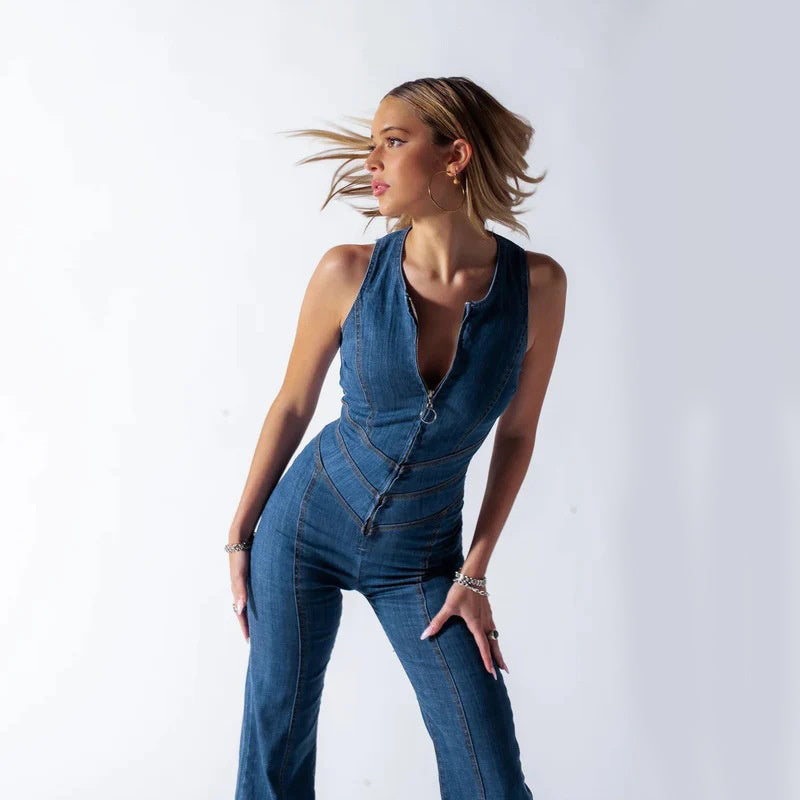 Pryme™ Denim Jumpsuit