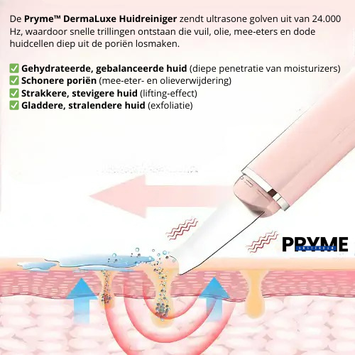 Pryme™ DermaLuxe Huidreiniger