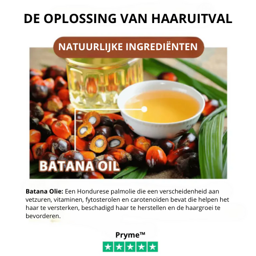 Pryme™ 100% Pure Batana Haarolie