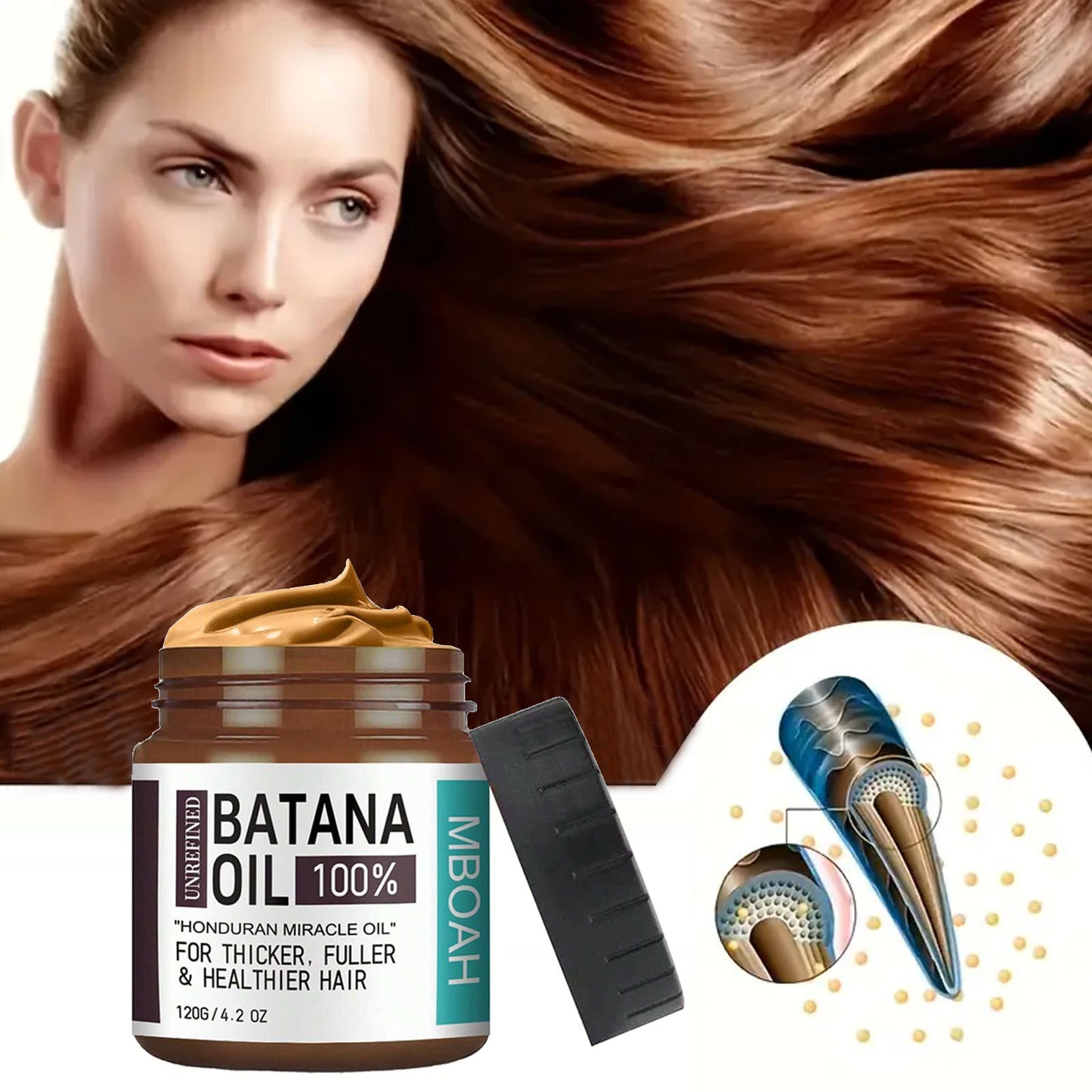 Pryme™ 100% Pure Batana Haarolie